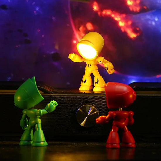 Cartoon Robot LED Lamp